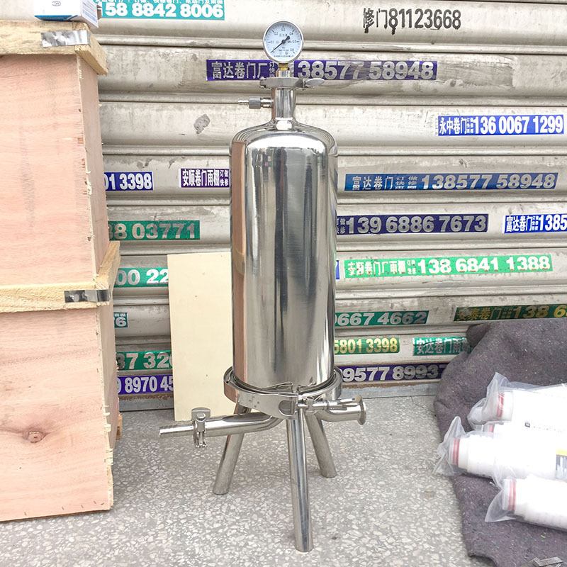 ������ˮ������ 0.22um���Ȳ����304Ͳʽ���˿�װ��0.6Mpa