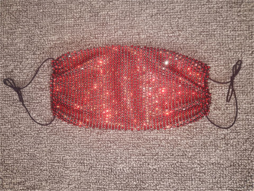 Masque en maille scintillante pour femme, très populaire en 2024, Z1207_voghion.com