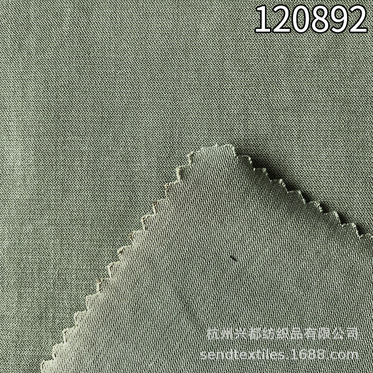 秋冬裤子面料 217g双面破卡莱赛尔棉弹力面料 弹力外套面料