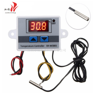 Digital thermostat, thermometer, switch key, laptop, temperature control