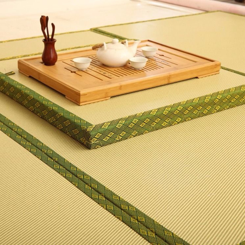 Tatami Mat Japanese Style Stepping Rice Mattress Kang Mat Sitting Coconut Palm Jute Double-sided Heating Tatami Mat