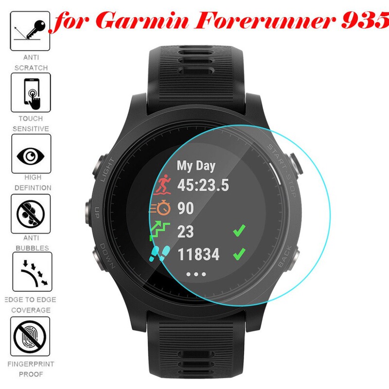 For Garmin Forerunner 945 Watch Tempered Film 245 220 230 HD Scratch-resistant Tempered Film