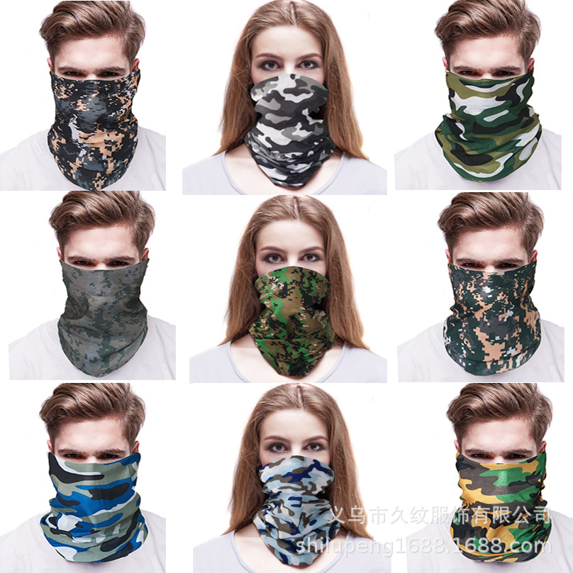 camouflage universal scarf