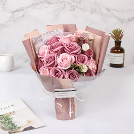 仿真花;香皂花;鲜花花艺制品