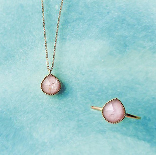 ��ϵ�p��925���y�� ��Ȼˮ��ɺ��ʯˮ�����ӽ�ָ �y�14k����