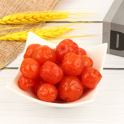 Sweet and sour dried cherries individually packaged with pitted cherry pulp ready-to-eat candied dried cherries manufacturer wholesale