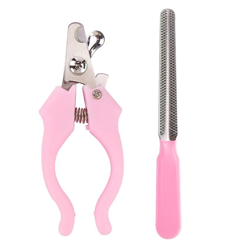 Suministros para mascotas Amazon popular de acero inoxidable para mascotas cortaúñas gato y perro mascota cortaúñas archivo cortaúñas