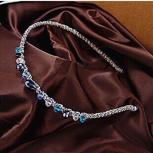 Korean style crystal gravel headband women's hair accessories fashionable temperament colorful super glitter hairpin hot sale irregular crystal headband