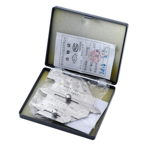 Welding Inspection Gauge, Stainless Steel Weld Toe Gauge, undercut Weld Seam Gauge HJC40 HJC45 HJC60