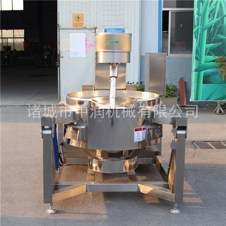 商用多功能酱料熬煮锅 豆瓣酱甜面酱行星搅拌炒锅 加工酱料的设备