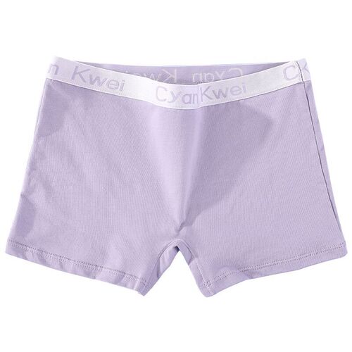 4025 women's boxer briefs for women, cotton girls' underwear, women's large size fat mm students' flat shorts for women