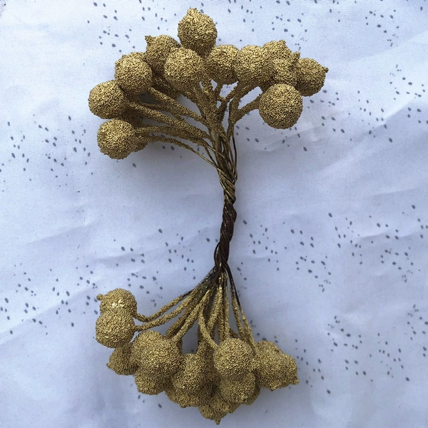 Golden pomegranate fruit