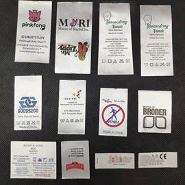 洗唛、商标;布贴;吊粒、吊牌