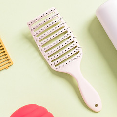 MINISO/Name Creation Premium Soft Needles Moon Shape Hair Styling Comb for Girls and Boys, Scalp and Meridian Massage