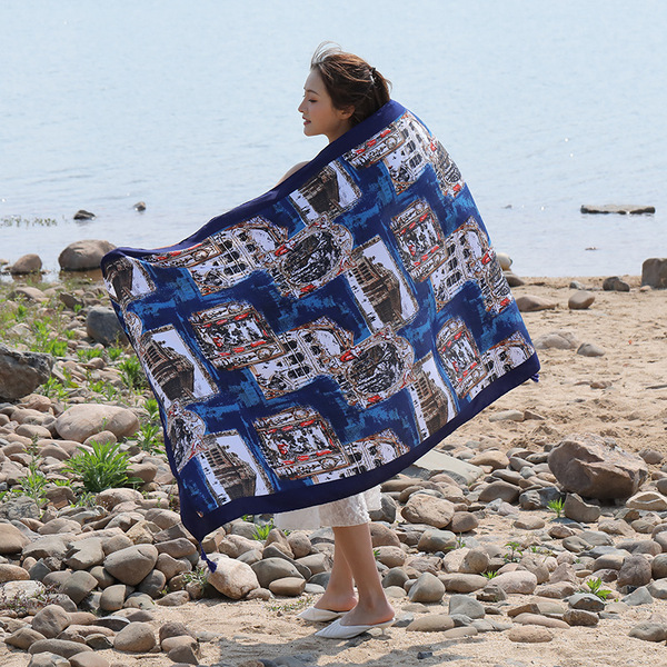 ethnic beach scarf