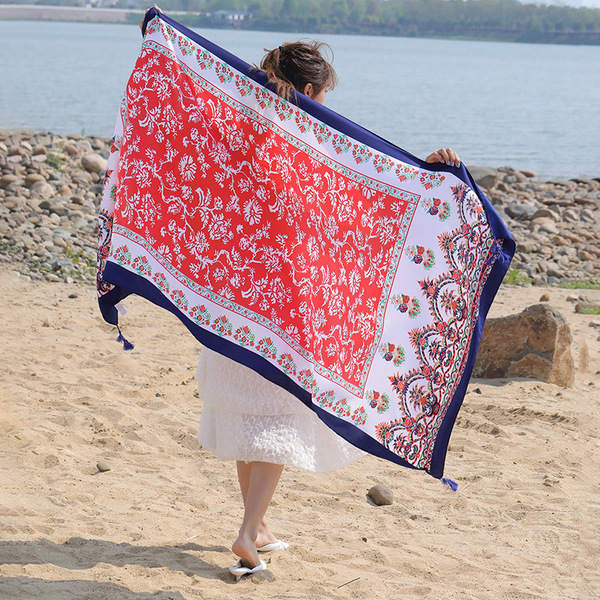 ethnic beach scarf