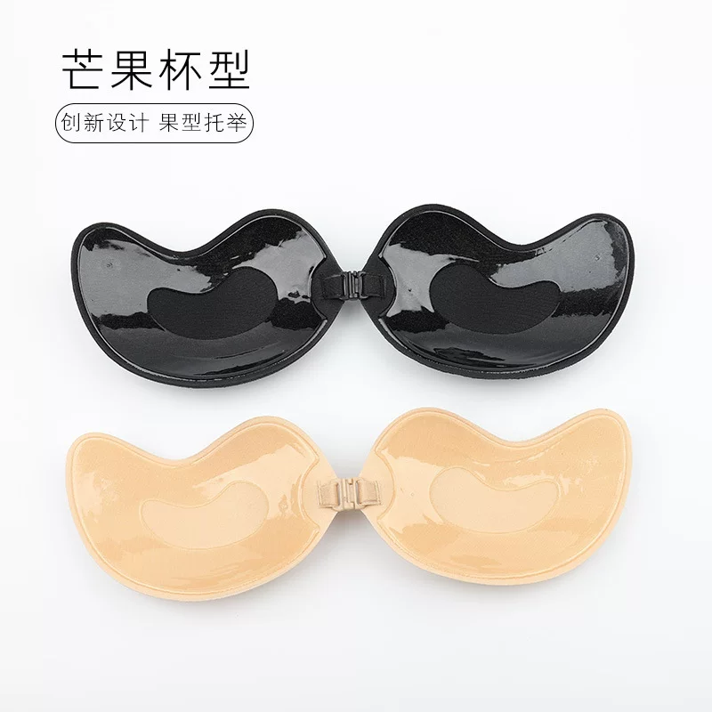 Nipple stickers silicone thin breathable — invisible adhesive bra pads, sizes A–D, 0.5 cm