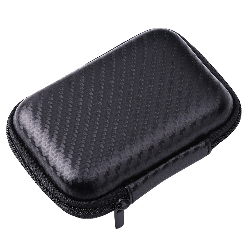 Eva caja de auriculares bolsa de almacenamiento de cable de datos Eva caja de embalaje caja de almacenamiento caja de cremallera bolsa de auriculares