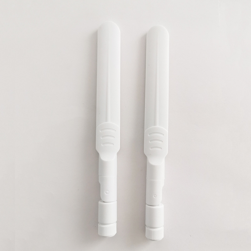 2.4G双频全向天线 wifi白色船桨型扁平天线 WiFi蓝牙高增益天线