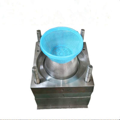 Yellow Rock Injection Mold Manufacturers Supply Rice Washing Basket Mold Vegetable and Fruit Drain Basket Mold