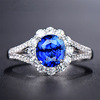 Trend wedding ring for beloved, zirconium, European style, wholesale