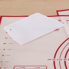 Plastic Trapezoid Scraper Noodle Rice Flour Cutting Tool Home Cream Baking Set of Three Bulk