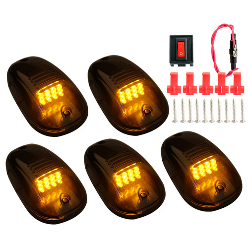 Applicable for Pickup Truck Top Mouse Light Cab Marker Roof 9LED Light F150 Dodge RAM Light
