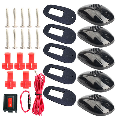 Applicable for Pickup Truck Top Mouse Light Cab Marker Roof 9LED Light F150 Dodge RAM Light