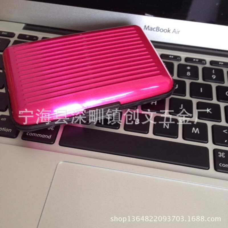 Factory Direct Supply of Business Preferred Gifts, Multi-Color Aluminum Card Holder, Business Card Box, Credit Card Box Factory Direct Supply of Business Preferred Gifts, Multi-Color Aluminum Card Holder, Business Card Box, Credit Card Box