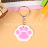 Cartoon doll PVC, silica gel keychain from soft rubber, transport, school bag, backpack accessory