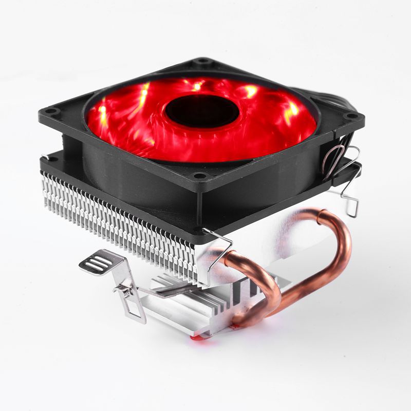 2 Tube red light three -pin fan