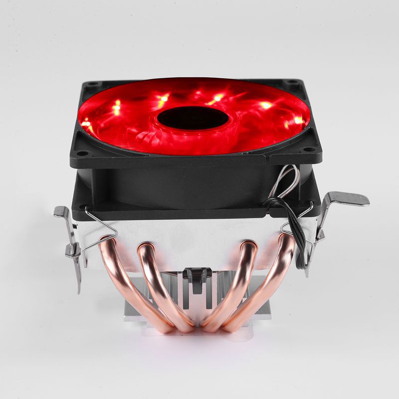 4 pipe PWM red light fan