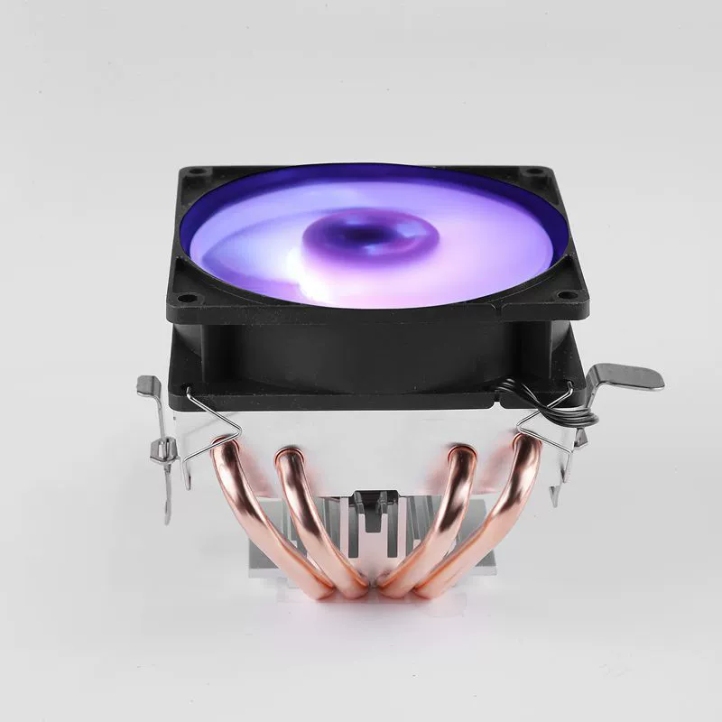 12-е поколение 1700 меди Down-Pressure CPU радиатор вентилятор RGB настольный компьютер бесшумный контроль температуры CPU вентилятор