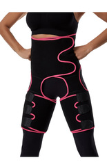 Amazon three-in-one hip lifting belt, sweat shaping belt, sports and bodybuilding, adjustable one-piece waist and leg belts