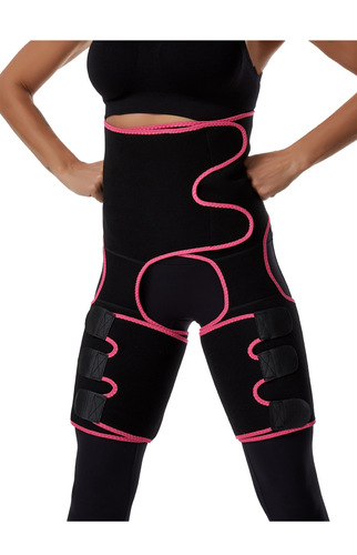 Amazon three-in-one hip lifting belt, sweat shaping belt, sports and bodybuilding, adjustable one-piece waist and leg belts