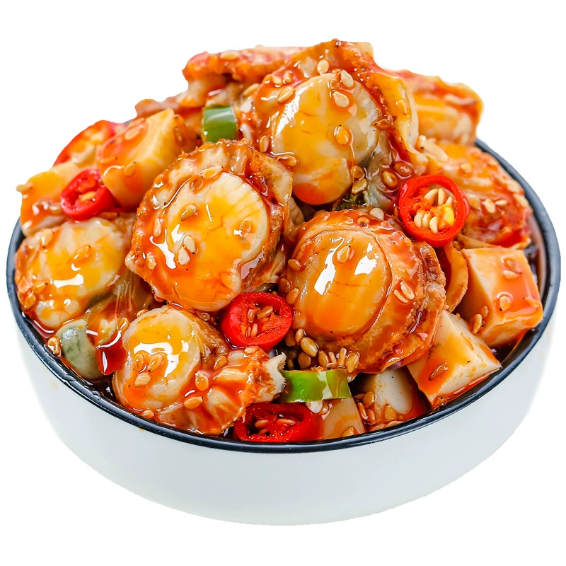 Прямые поставки от производителя: съесть вентилятор и мясо, консервированная острая мелкая морепродукты, хранение при нормальной температуре, оболочка вентилятора, мясо для отправки Белин