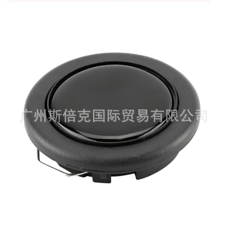 Cruzar la frontera Venta caliente cuerno botón volante de carreras sin logo botón universal epoxi cuerno cubierta cuerno