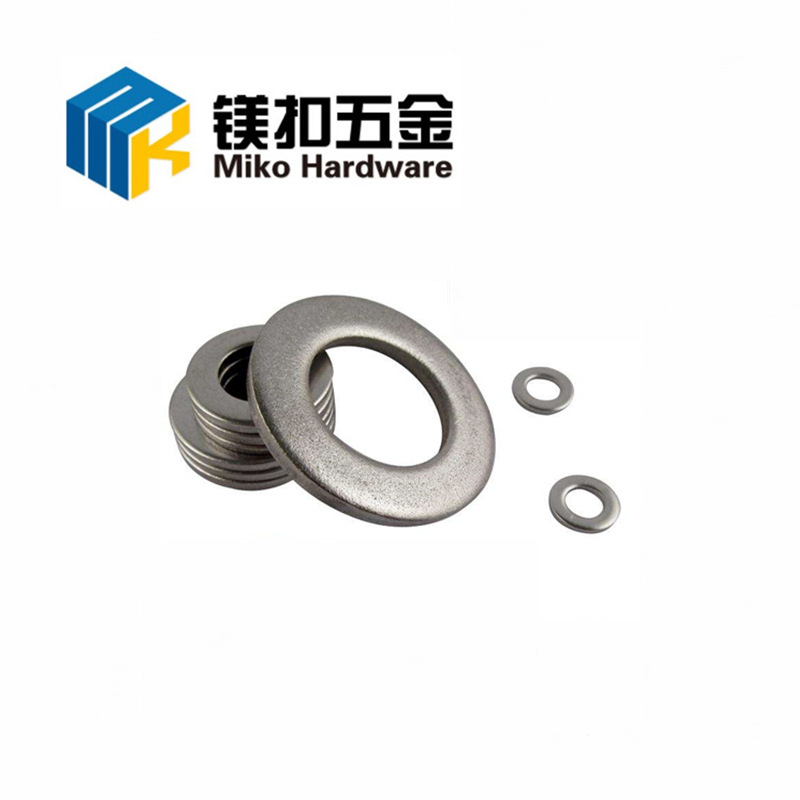 304不锈钢垫片圆形平垫片金属平垫圈五金螺丝垫圈介子垫片M234568