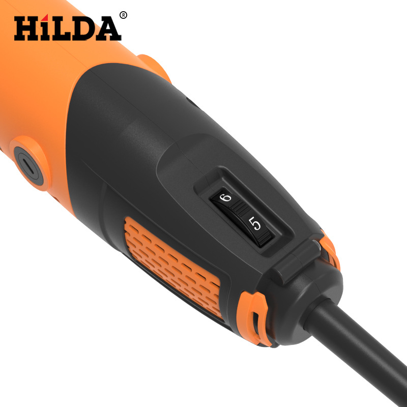 Fábrica directa Hilda molino eléctrico 400w molino eléctrico taladro eléctrico máquina de corte de molino eléctrico pluma de molino eléctrico conjunto de molino eléctrico
