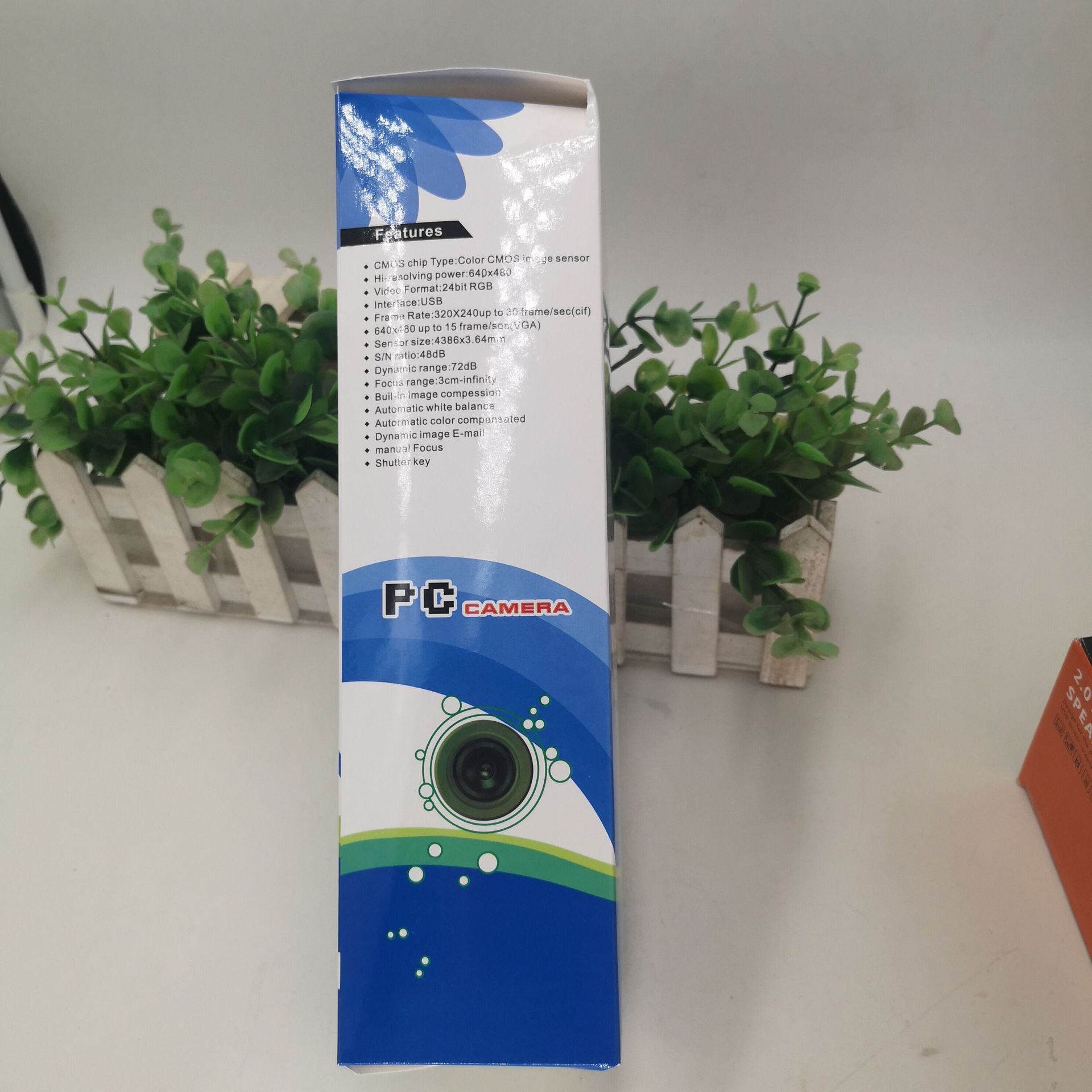 长条摄像头厂家批发中性摄像头包装盒电脑周边批发