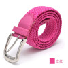 Woven elastic universal belt suitable for men and women for leisure