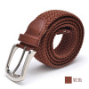 Universal woven elastic belt suitable for men and women, elastic waist, wholesale