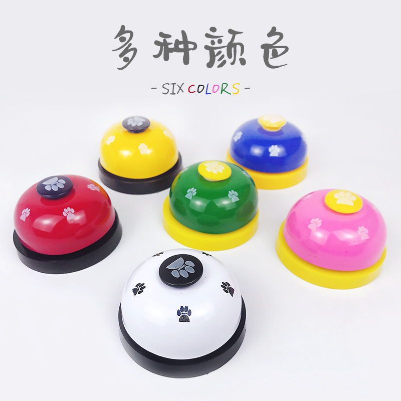 Campanas de mascotas, campanas de pedidos, perros, entrenadores de gatos, artefactos, juguetes educativos, campanas de comida, huellas de patas, juguetes para perros