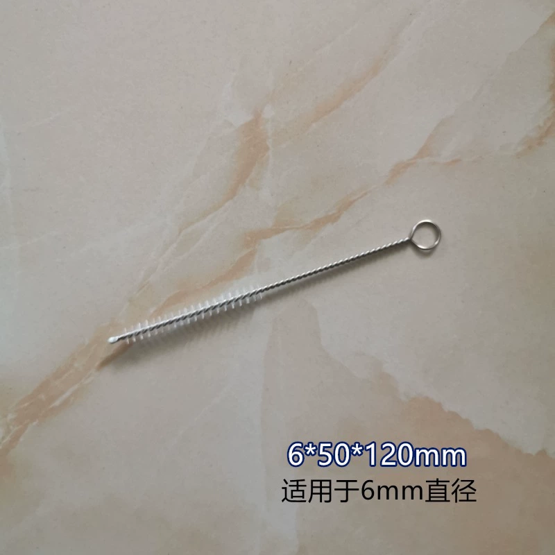 Brush stainless steel, nylon feeding bottle soft-bristled, stainless steel AISI 304