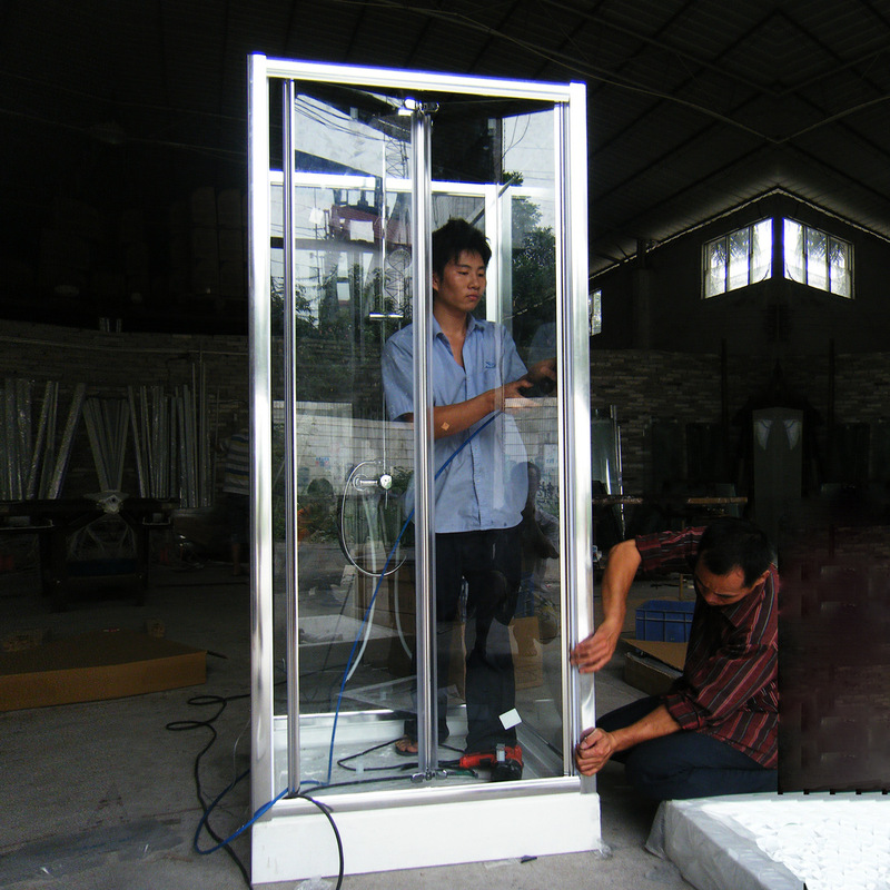 Manufacturers Wholesale and Produce Folding Doors for Small Spaces and Integrated Shower Rooms, and Can Undertake Shower Door Installation Projects for Real Estate Developers