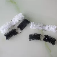 Эластичное кружевное Бедро ручной работы с кругом для ног, пояс для подвязок, круг для подвязок, сплав, кольцо для ног Love Heart