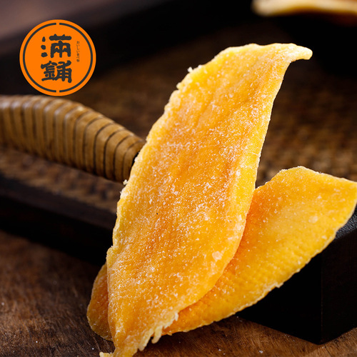 Dried mango New Year's goods mango slices 1kg/bag Thai flavor large mango whole box wholesale candied dried fruit snacks