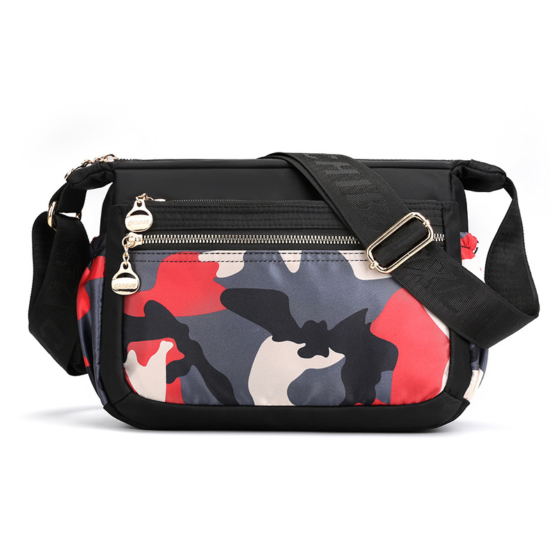 Chippo 2024 nuevo elefante árbol belleza solo hombro bolso femenino al por mayor nylon impreso casual mochila inclinada