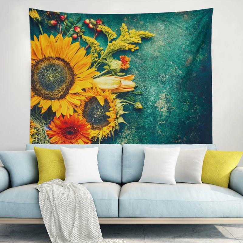 Tapestry (Zhiyu) 3D Digital Print Polyester, multiple patterns, sizes 1×0.7–3×1.5 m