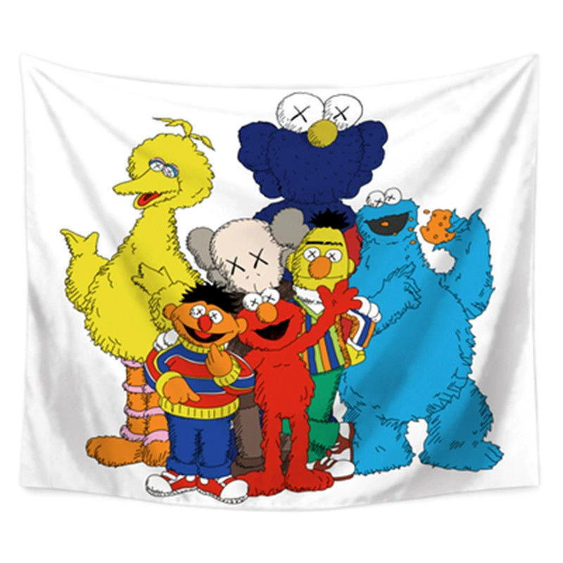 Tapestry (Zhiyu) 3D Digital Print Polyester, multiple patterns, sizes 1×0.7–3×1.5 m